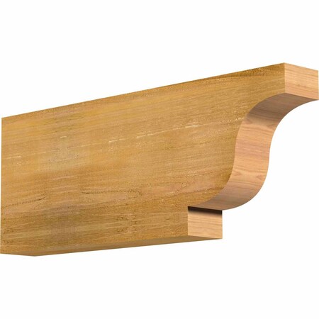 Ekena Millwork Newport Rough Sawn Rafter Tail, Western Red Cedar, 4"W x 12"H x 32"L RFT04X12X32NEW00RWR